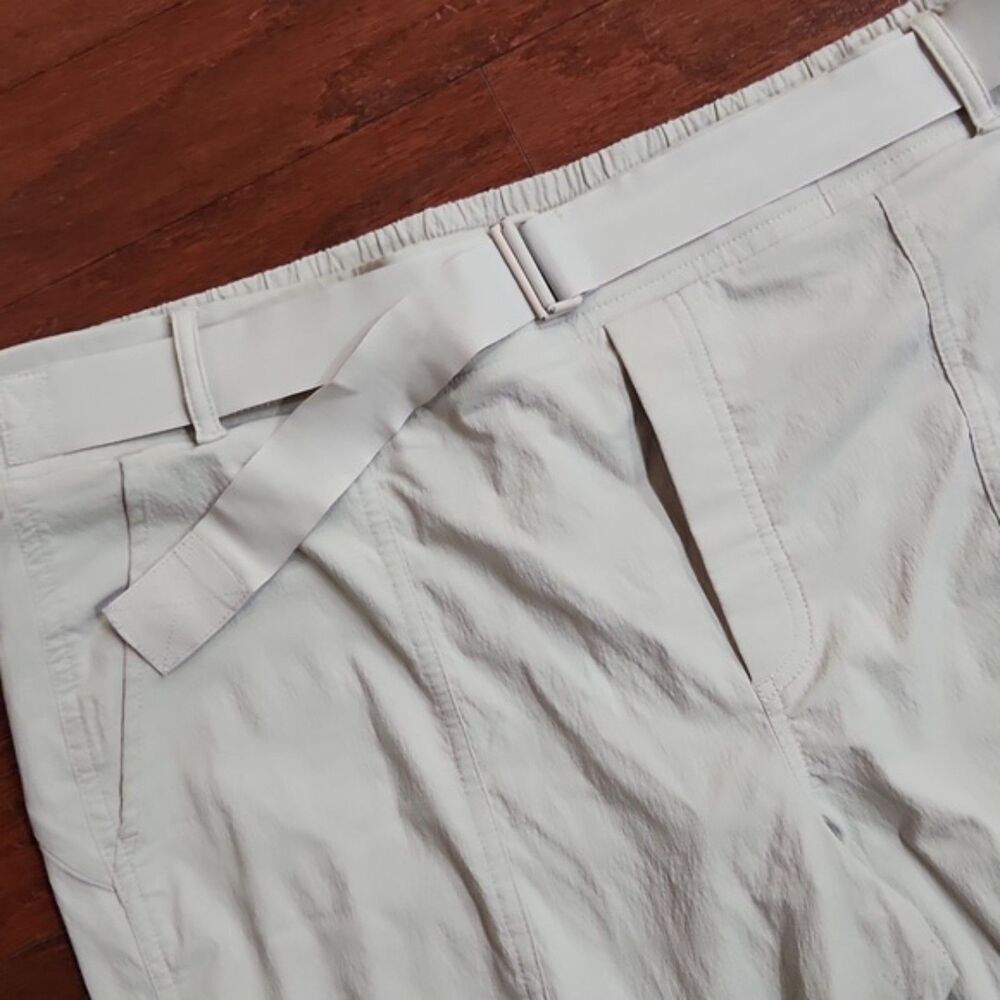 Athleta Trekkie Belted Pant, Birch Grey, Size 16 Regular - Picture 5 of 12